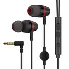Fones de ouvido com fio 1Mii com microfone e controle de volume pretos Fones de ouvido com fio 1Mii com microfone e controle de volume pretos