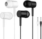Fones de ouvido com fio 2 unidades, conector 3,5 mm, cancelamento de ruído de fundo, intra-auriculares com microfone, compatíveis com celular/tablet/notebook/PC Fones de ouvido com fio 2 unidades, conector 3,5 mm, cancelamento de ruído de fundo, intra-auriculares com microfone, compatíveis com celular/tablet/notebook/PC