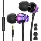 Fones de ouvido com fio AIAUXAI com microfone e conector de 3,5 mm para iPhone