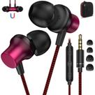 Fones de ouvido com fio ASKUBSKU Fones de ouvido com plugue de 3,5 mm para laptop