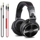Fones de ouvido com fio Boytone BT-10BK supra-auriculares com drivers de 50 mm Fones de ouvido com fio Boytone BT-10BK supra-auriculares com drivers de 50 mm