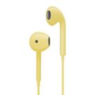 Fones de ouvido com fio, conector de 3,5 mm, botão intra-auricular, fio com microfone de 1,2 m