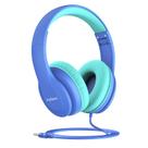 Fones de ouvido com fio JoySpark Kids 85dB Volume Limit Blue