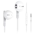 Fones de ouvido com fio Kimwood com microfone HiFi Stereo Clear
