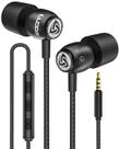 Fones de ouvido com fio LUDOS CLAMOR com microfone, garantia de 5 anos
