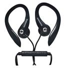 Fones de ouvido com gancho Magnavox MHP4854-BK com microfone preto