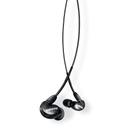 Fones de ouvido com isolamento de som com fio Shure AONIC 215 - pretos