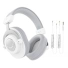 Fones de ouvido com monitor de estúdio FIFINE H8 com fio brancos Fones de ouvido com monitor de estúdio FIFINE H8 com fio brancos