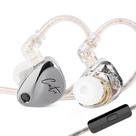 Fones de ouvido com monitor intra-auricular KZ Castor Dual-Dynamic Driver