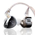 Fones de ouvido com monitor intra-auricular KZ Castor HiFi Dual-Dynamic