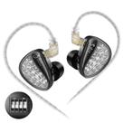 Fones de ouvido com monitor intra-auricular YINYOO KZ ZA12 2DD+4BA Hybrid Fones de ouvido com monitor intra-auricular YINYOO KZ ZA12 2DD+4BA Hybrid