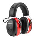 Fones de ouvido com proteção auditiva Bluetooth 5.3 PROHEAR 037 vermelhos