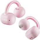 Fones de ouvido de ouvido aberto TOZO OpenEarring Bluetooth 5.4 Rose Gold