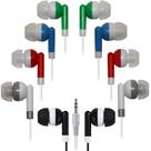 Fones de ouvido Earbuds Hongzan XPG101 In-Ear Stereo, pacote com 50
