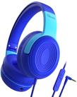 Fones de ouvido ELECDER S8 Wired Kids com controle de volume de microfone