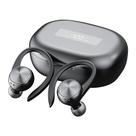 Fones de ouvido em execução Fones de ouvido sem fio com ganchos sobre a orelha Fones de ouvido esportivos Fones de ouvido à prova de suor Treino