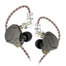 Fones de ouvido erjigo KZ ZSN Pro Dynamic Hybrid Dual Driver Grey