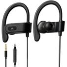 Fones de ouvido esportivos Avantree E171 com fio e microfone à prova de suor