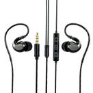 Fones de ouvido esportivos com fio JAAMIRA com microfone e controle de volume