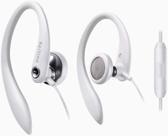 Fones de ouvido esportivos PHILIPS Over The Ear com microfone para esportes, corrida e academia