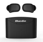 Fones de ouvido fones de ouvido fone de ouvido sem fio fone de ouvido esportivo à prova d'água fones de ouvido com microfone compatível com bluetooth preto