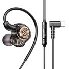 Fones de ouvido gamer Bodykoo com driver de 10 mm, microfone e cabo com fio USB-C Fones de ouvido gamer Bodykoo com driver de 10 mm, microfone e cabo com fio USB-C