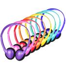 Fones de ouvido GDBOMA Kids, pacote com 12, conector multicolorido de 3,5 mm