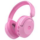 Fones de ouvido iClever BTH20 Active Noise Cancelling Kids Pink