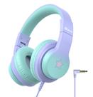 Fones de ouvido iClever HS19S Kids Over Ear com microfone, limite de volume de 85 dBA