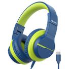 Fones de ouvido iClever HS19S USB C Over-Ear para crianças com volume de 85 dBA