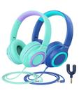 Fones de ouvido iClever HS22 Kids com divisor de compartilhamento de volume 85dBA