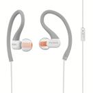 Fones de ouvido In-Ear Sport Clip Koss KSC32iGry com microfone cinza