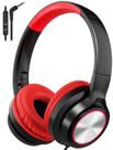 Fones de ouvido infantis Voopwink com microfone de volume limitado