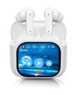 Fones de Ouvido Inteligentes Handzee Bluetooth 5.4 com Tela Touch e ANC