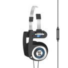 Fones de ouvido intra-auriculares Koss Porta Pro com microfone e controle remoto com fio