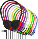 Fones de ouvido intra-auriculares Maeline Bulk, pacote com 10, multicoloridos Fones de ouvido intra-auriculares Maeline Bulk, pacote com 10, multicoloridos