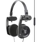 Fones de ouvido intra-auriculares Massdrop x Koss Porta Pro X com microfone - azul