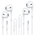 Fones de ouvido intra-auriculares MOSWAG com microfone e controle de volume Fones de ouvido intra-auriculares MOSWAG com microfone e controle de volume