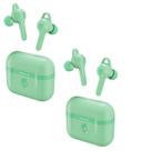 Fones de ouvido intra-auriculares sem fio Skullcandy Indy Evo Mint, kit com 2 pares Fones de ouvido intra-auriculares sem fio Skullcandy Indy Evo Mint, kit com 2 pares
