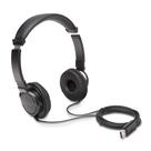 Fones de ouvido Kensington USB-A Hi-Fi In-Ear Fone de ouvido preto