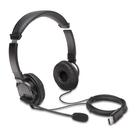 Fones de ouvido Kensington USB Hi-Fi com microfone K97601WW pretos