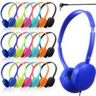 Fones de ouvido Konohan Kids Classroom School Set 18 multicoloridos
