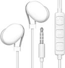 Fones de ouvido Maeline In-Ear com microfone e controle de volume