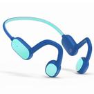 Fones de ouvido Mehomeli Kids Bluetooth 5.2 Air Conduction Blue