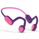 Fones de ouvido Mehomeli Kids Bluetooth 5.2 Air Conduction Purple