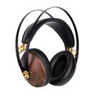 Fones de ouvido MEZE AUDIO 99 Classics Walnut Gold com fio e microfone