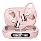 Fones de ouvido Open Ear 2B2C Bluetooth 5.3 sem fio com microfone 80H rosa Fones de ouvido Open Ear 2B2C Bluetooth 5.3 sem fio com microfone 80H rosa