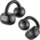 Fones de ouvido Open Ear TOZO OpenEarring Bluetooth 5.4 pretos