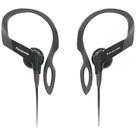Fones de Ouvido Panasonic RP-HS16-K Intra-auriculares com Dobradiça Flexível Preto
