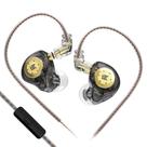 Fones de ouvido para jogos YINYOO KZ EDX PRO IEM com driver dinâmico de 10 mm